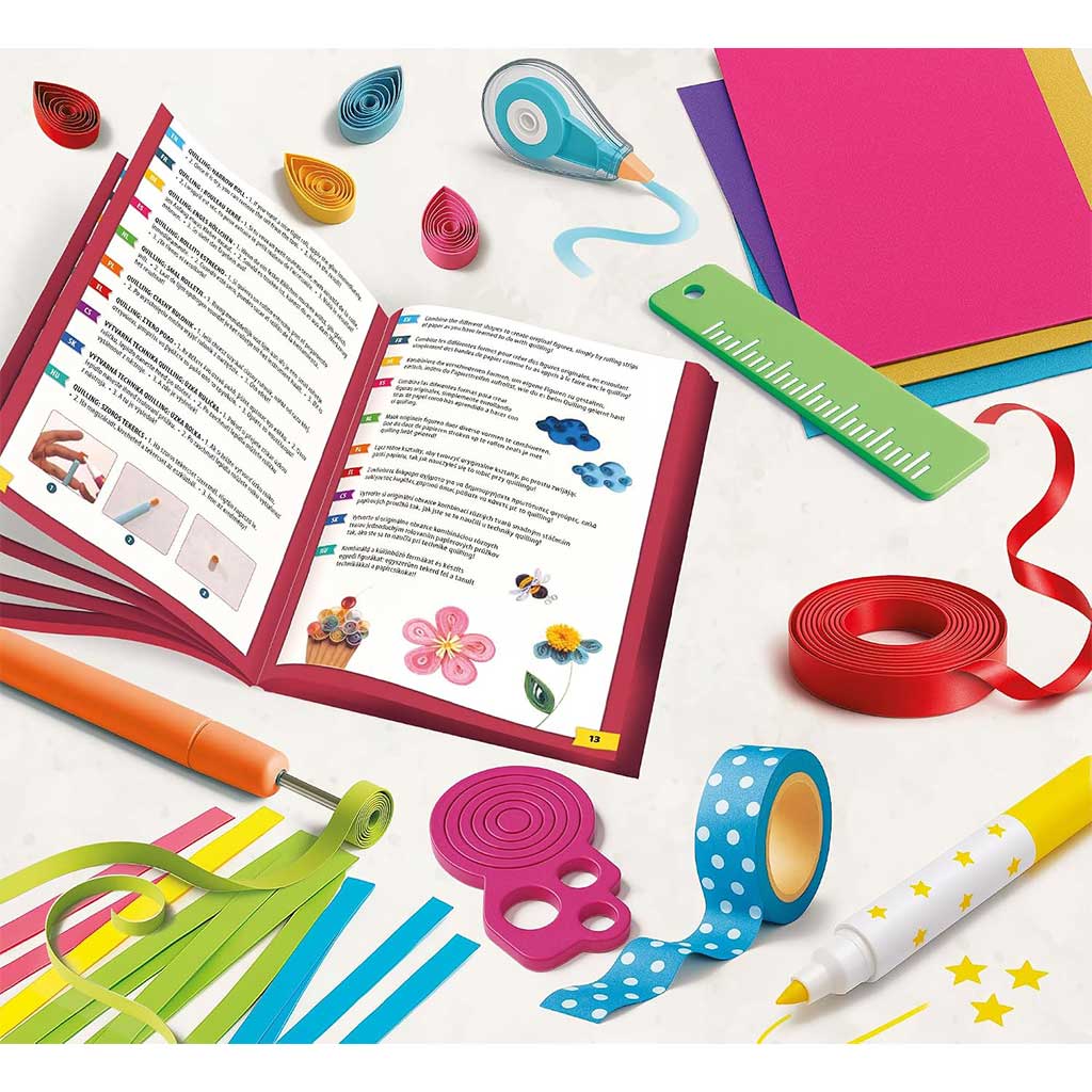 Kids Art: Цветни хартиени творби креативен комплект - Lisciani изображение 2