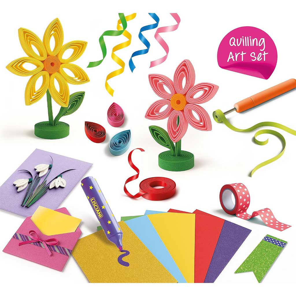 Kids Art: Цветни хартиени творби креативен комплект - Lisciani изображение 3