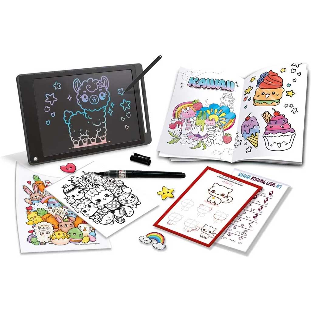 Kids Art: Kawaii Academy креативна оцветяваща книга - Lisciani изображение 2