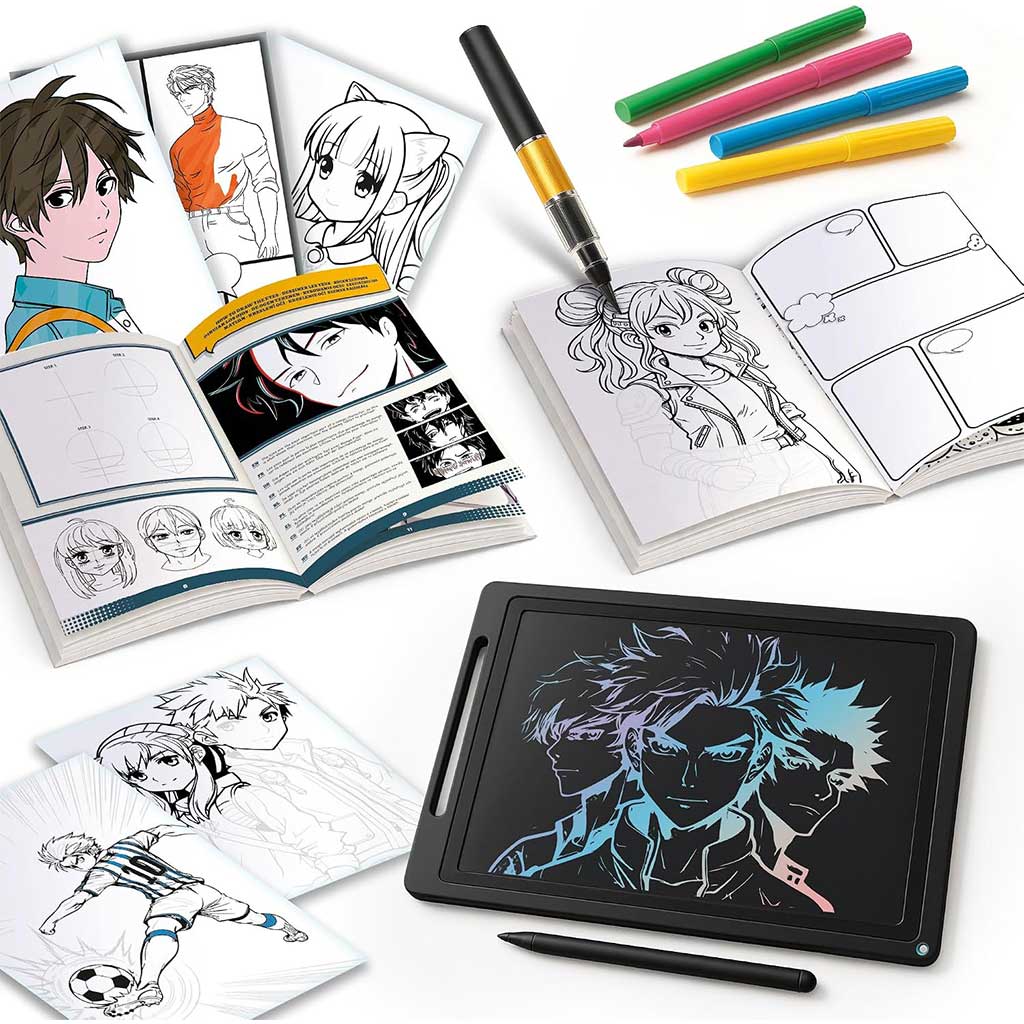Kids Art: Manga Academy креативна оцветяваща книга - Lisciani изображение 2