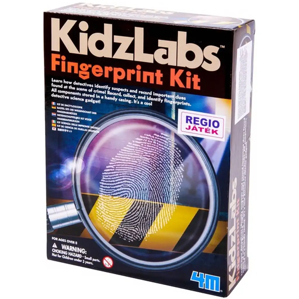 KidzLabs Отпечатъци от пръсти Комплект – Станете и вие детектив! изображение 1