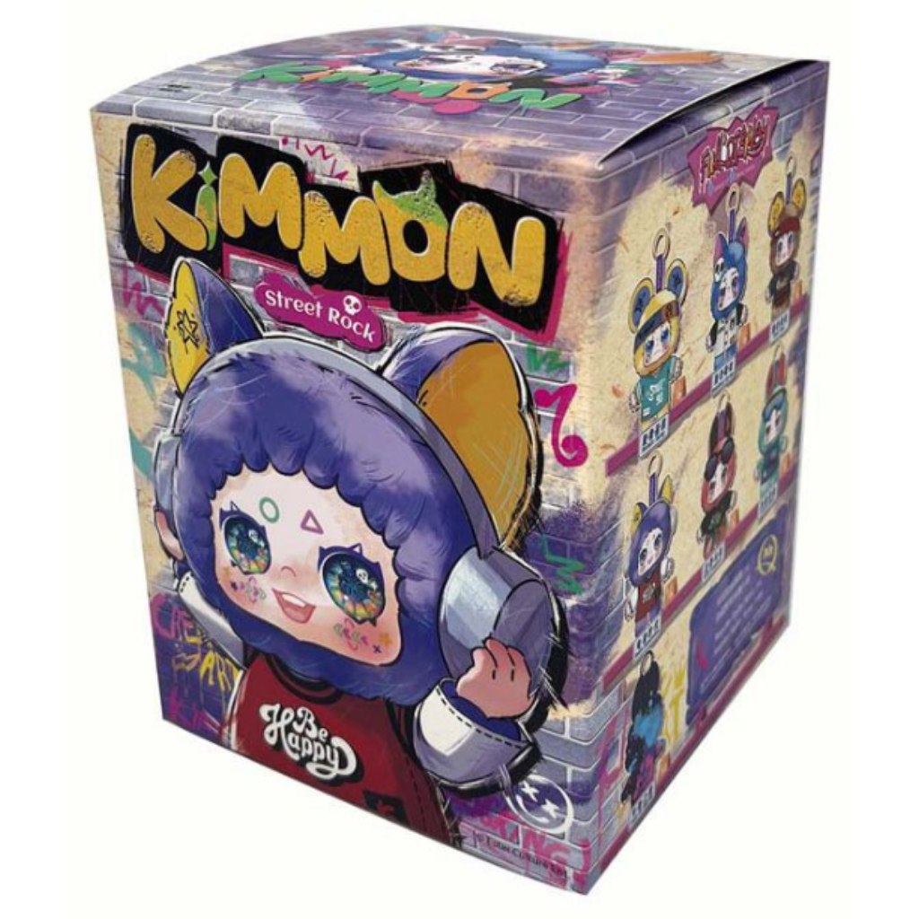 Kimmon: Mimon Street Rock - Улична рок изненада ключодържател фигура 1бр изображение 1
