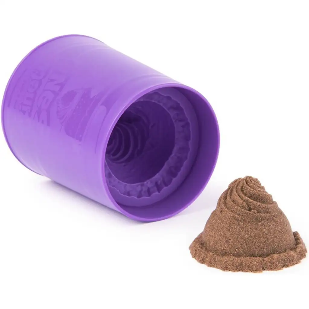 Kinetic Sand: Кутия за сладолед с кафява пясъчна глина - Spin Master изображение 3