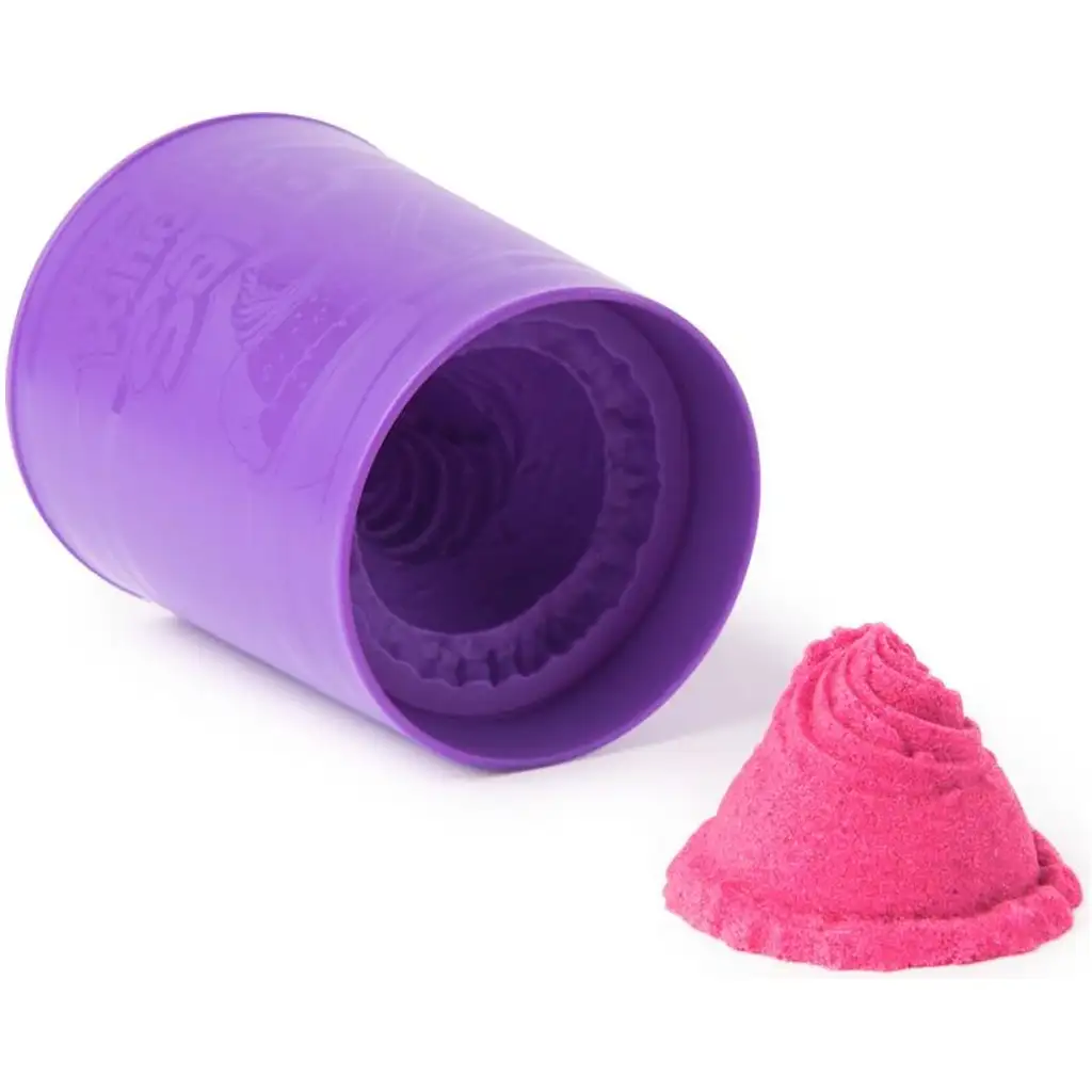 Kinetic Sand: Кутия за сладолед с розов пясък за моделиране - Spin Master изображение 3