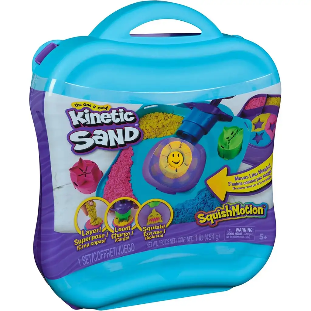 Kinetic Sand: SquishMotion пясъчна глина 454г - Spin Master изображение 1