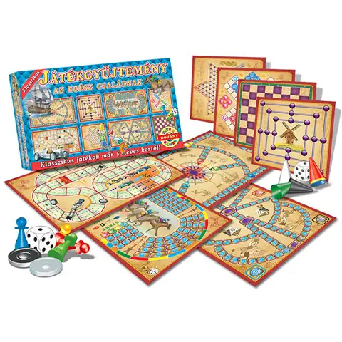 Класически комплект игри за цялото семейство - D-Toys изображение 1