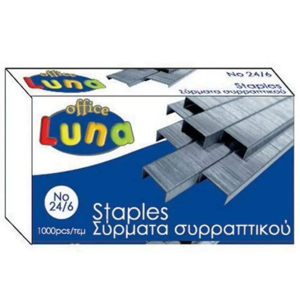 Клипс 24/6 1000бр. изображение 1