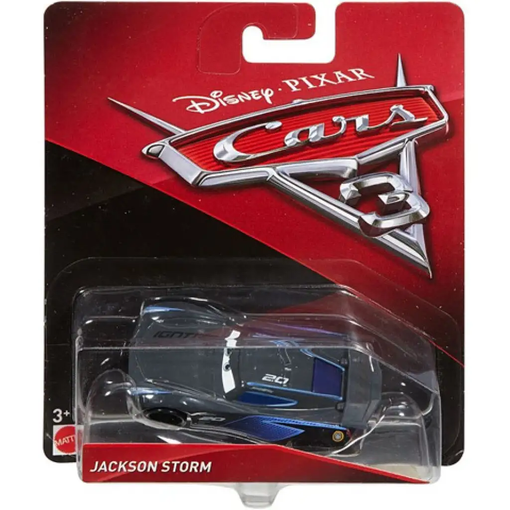 Колите 3: Джаксън Сторм персонаж количка 1/55 - Mattel изображение 1