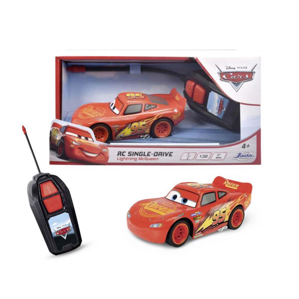Колите: Радиоуправляемата кола Мълния МакКуин 1/32 - Jada Toys изображение 1