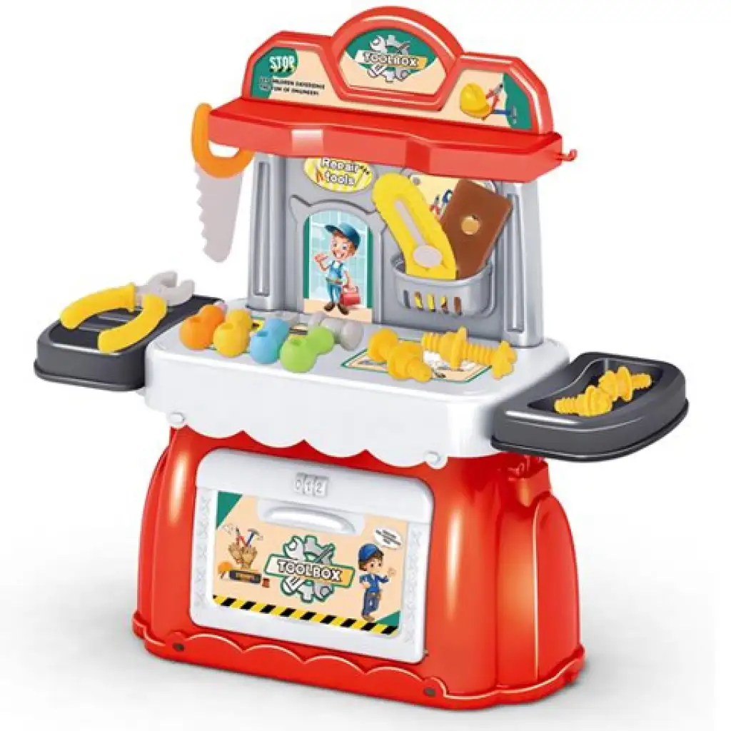 Комплект инструменти в отворена чанта изображение 1