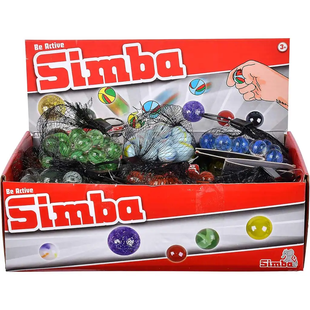 Комплект стъклени топки 21бр. в различни варианти - Simba Toys изображение 1