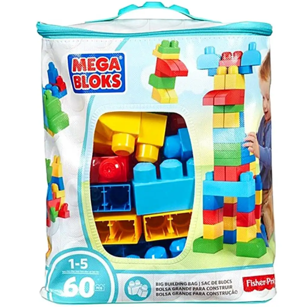 Комплект строителни блокчета 60бр - Mega Bloks изображение 3