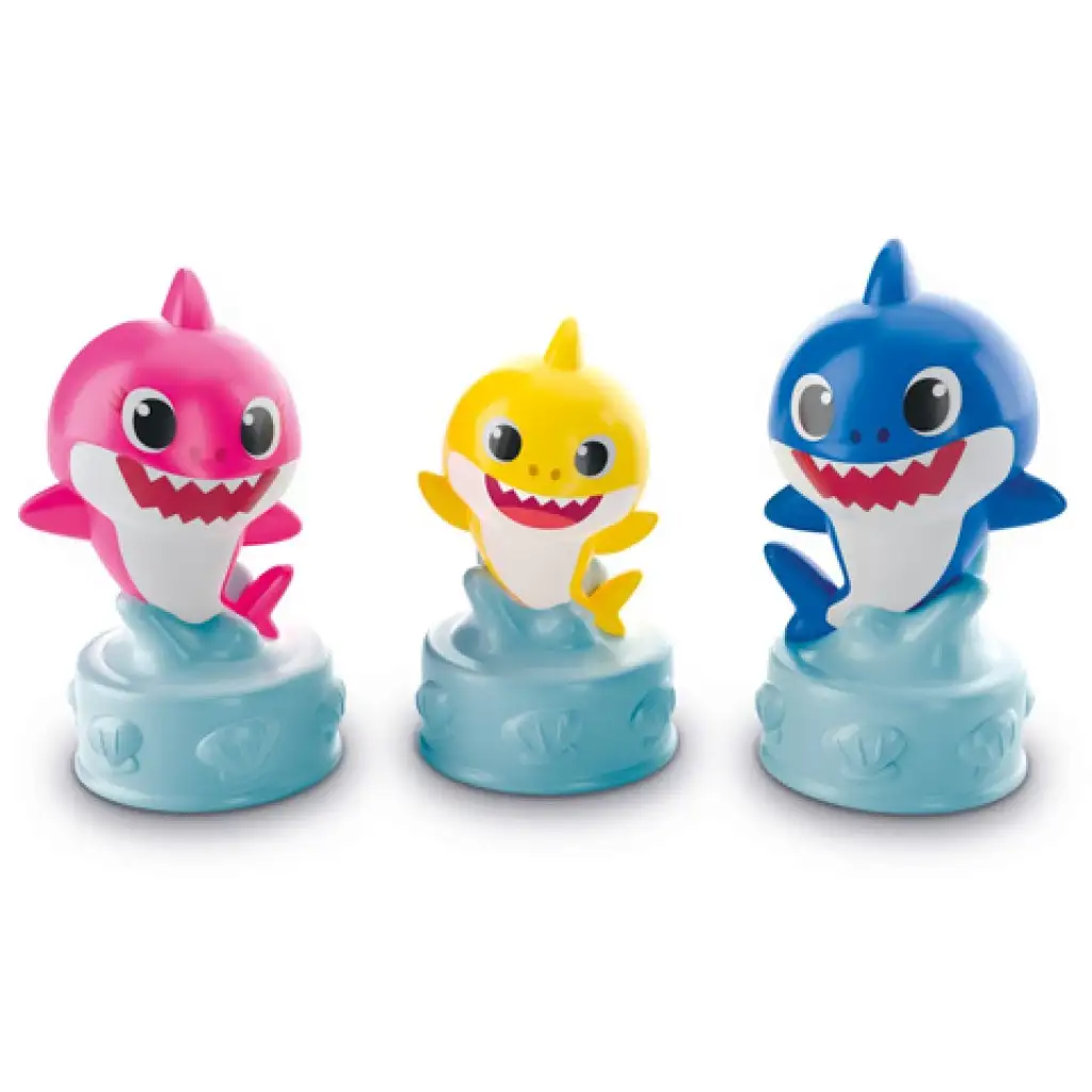 Комплект строителни блокчета Baby Shark с фигурка в различни варианти - Clementoni изображение 3