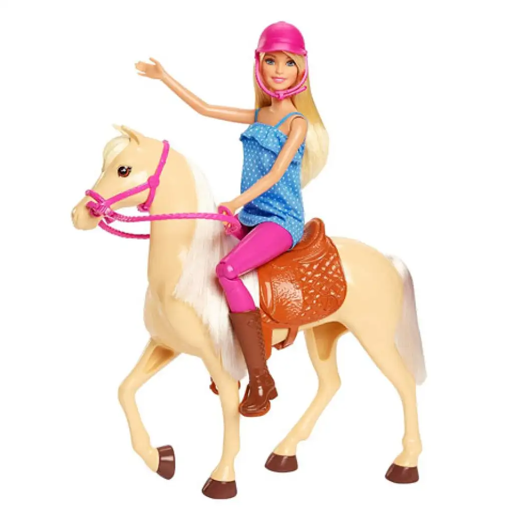 Комплект за езда с Барби - Mattel изображение 2