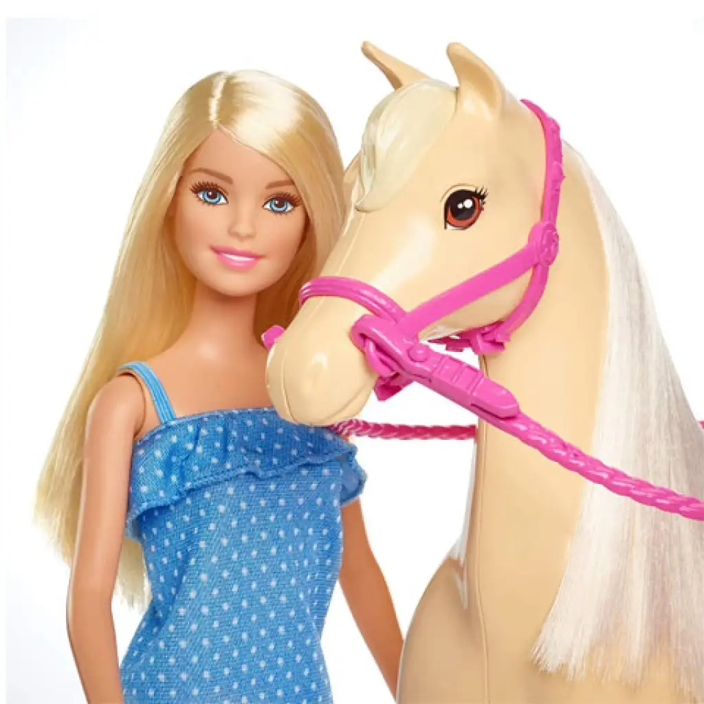 Комплект за езда с Барби - Mattel изображение 3