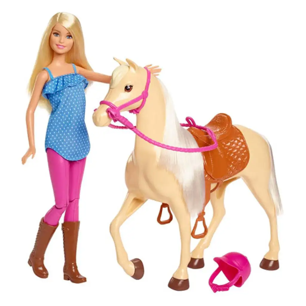 Комплект за езда с Барби - Mattel изображение 4