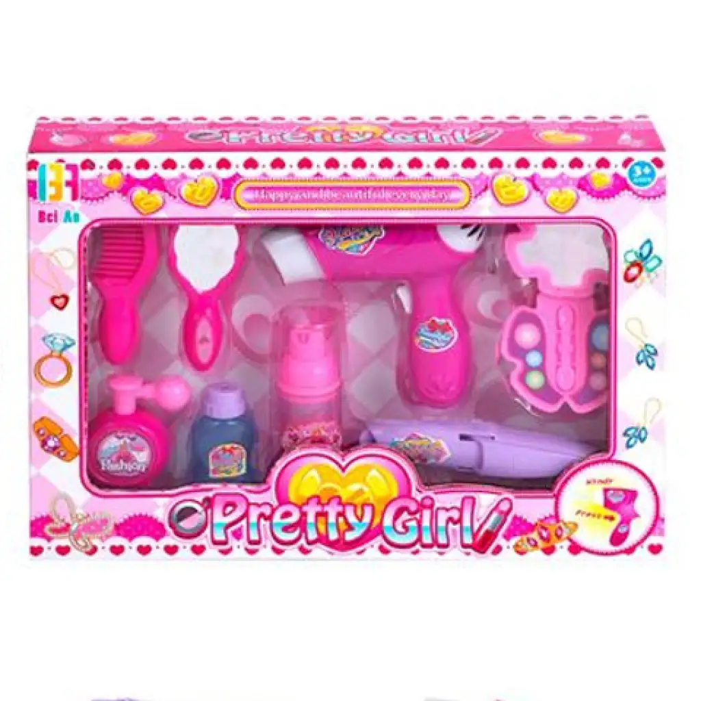 Комплект за красота Pretty Girl с сешоар и аксесоари изображение 1