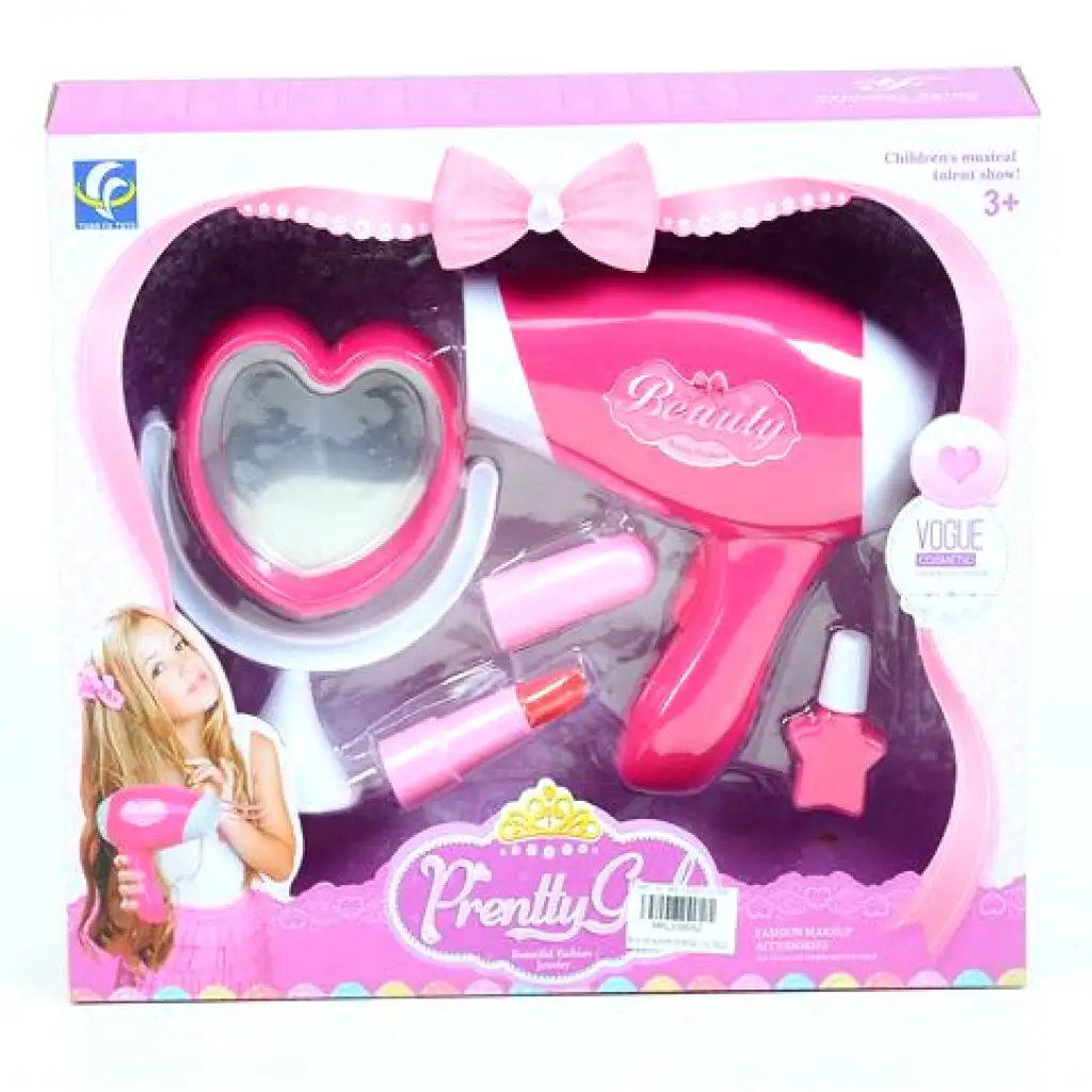 Комплект за красота Pretty Girl с сешоар и огледало изображение 1