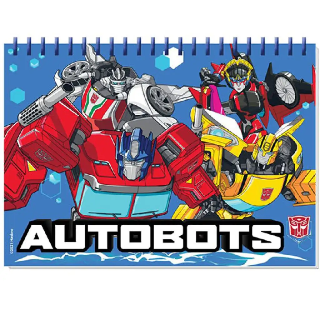 Комплект за оцветяване Transformers 54x27cm изображение 2