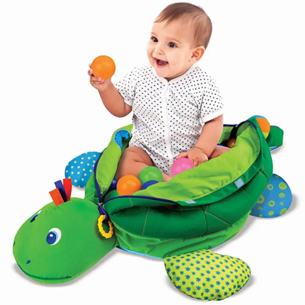 Костенурка с дъска и топки - Melissa & Doug изображение 3