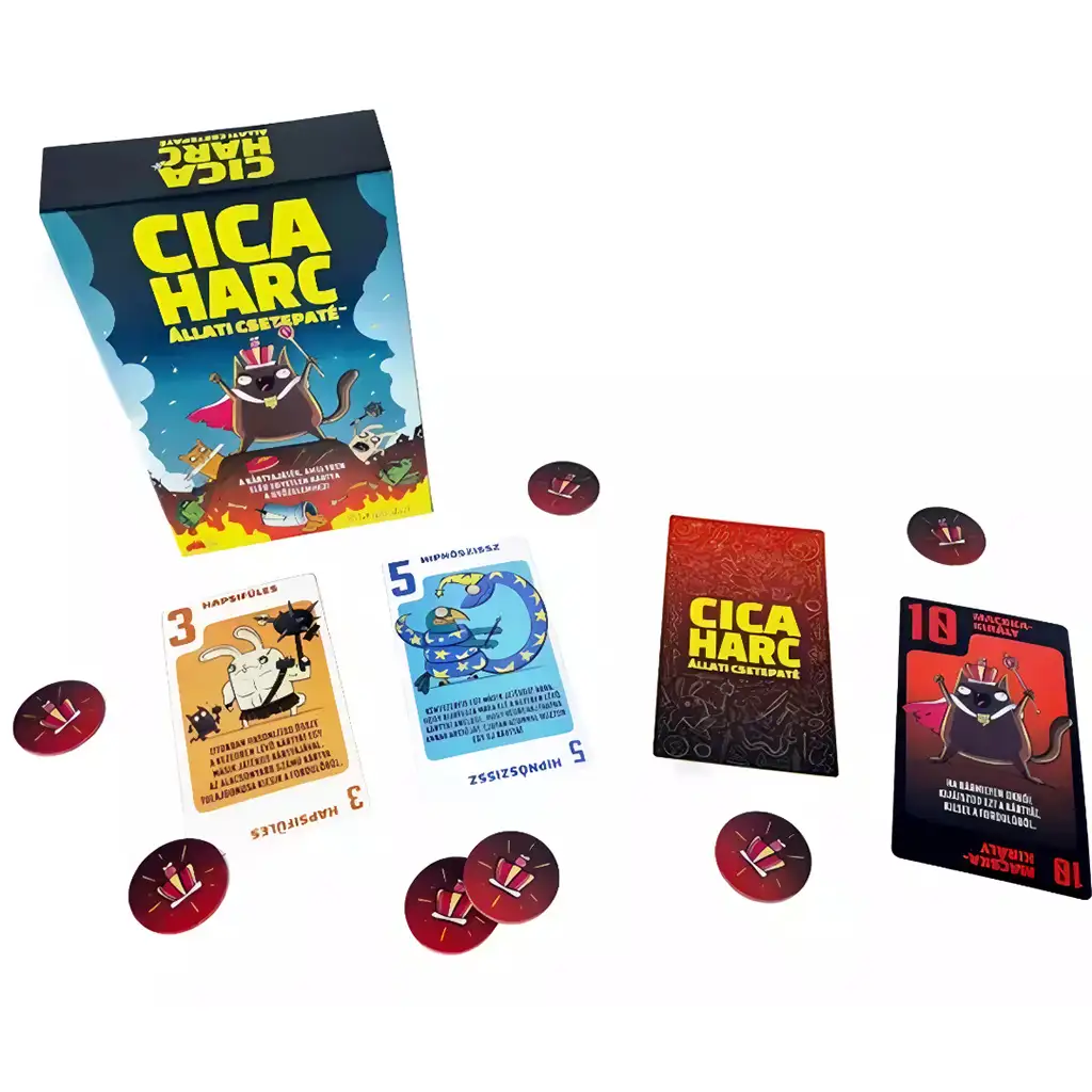 Котешка битка - Животински сблъсък настолна игра изображение 2