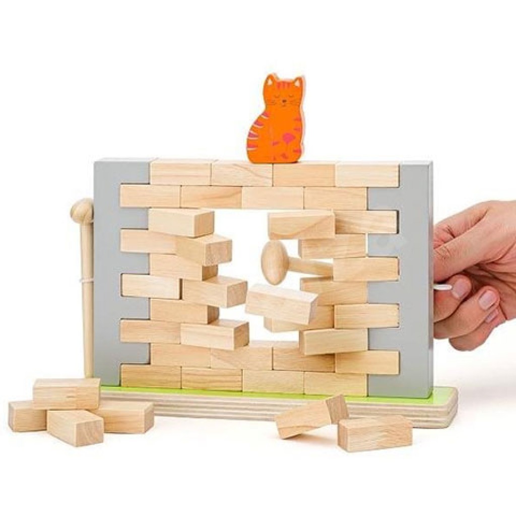 Котка на стената балансова игра - Woodyland изображение 2