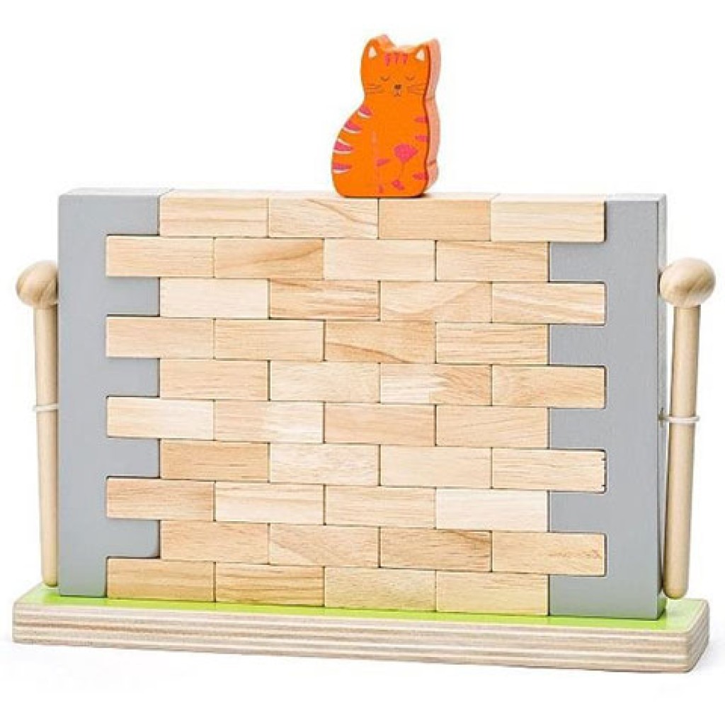 Котка на стената балансова игра - Woodyland изображение 1