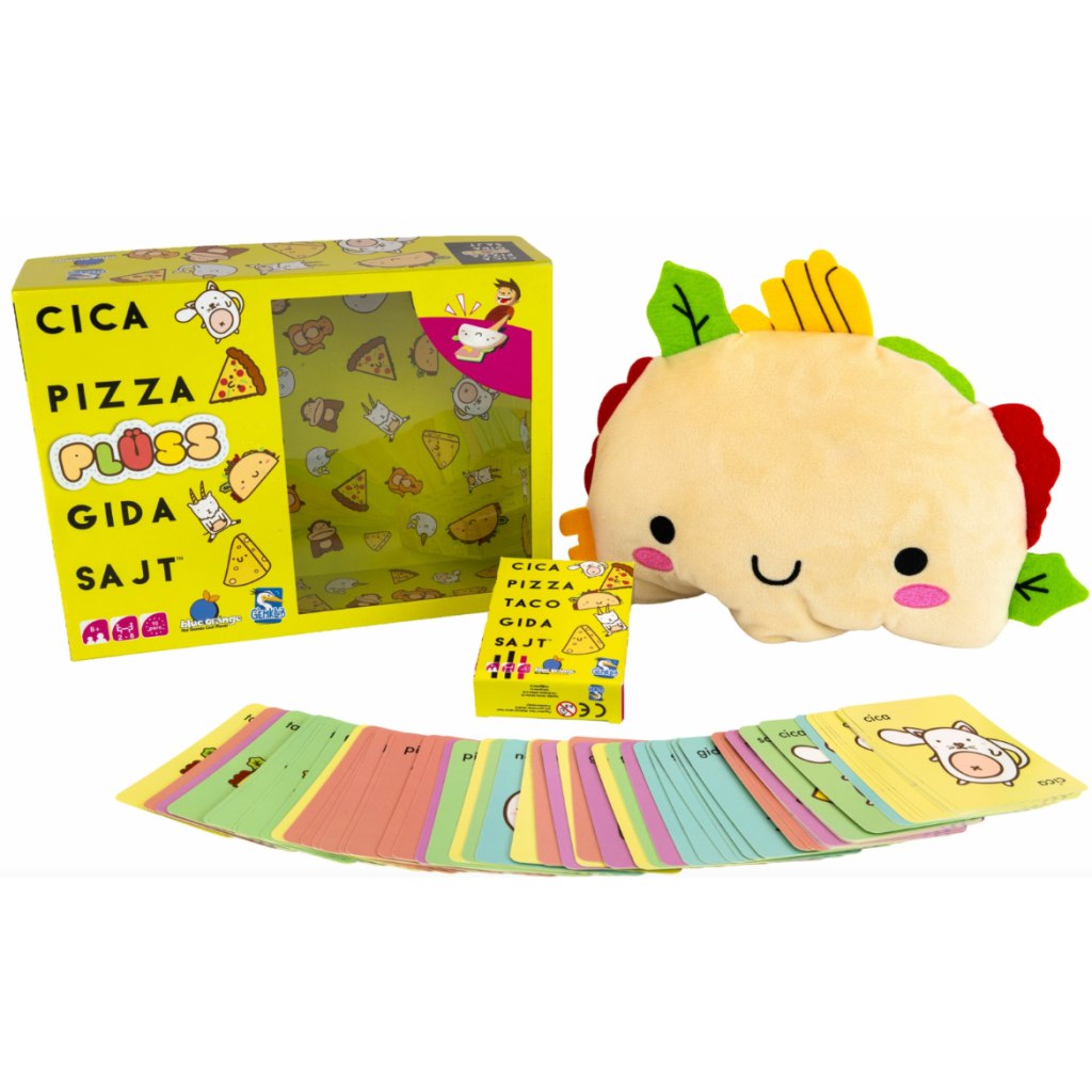 Котка, пица, плюш, такос, сирене настолна игра изображение 2