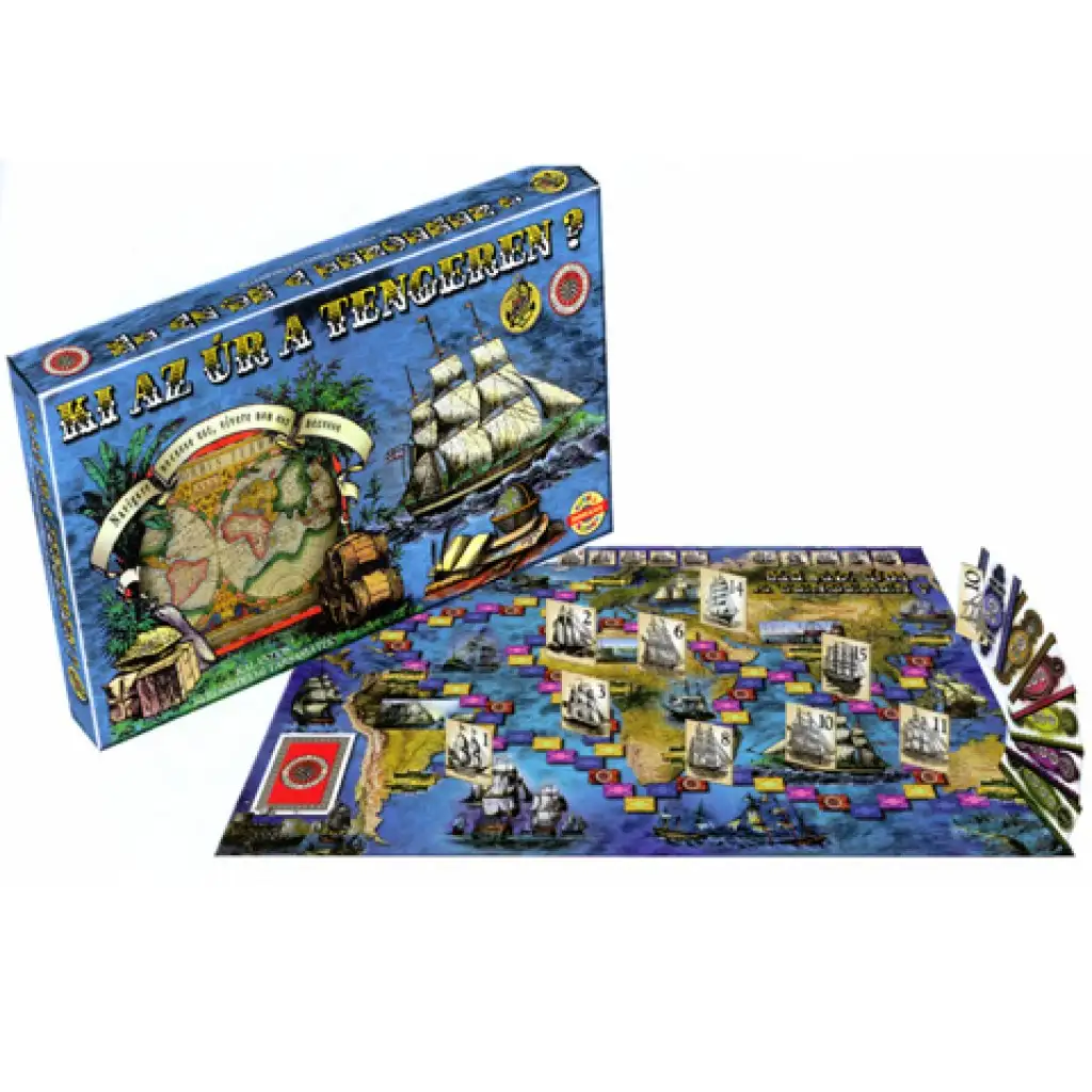 Кой е господарят на морето? Приключенска търговска настолна игра - D-Toys изображение 1