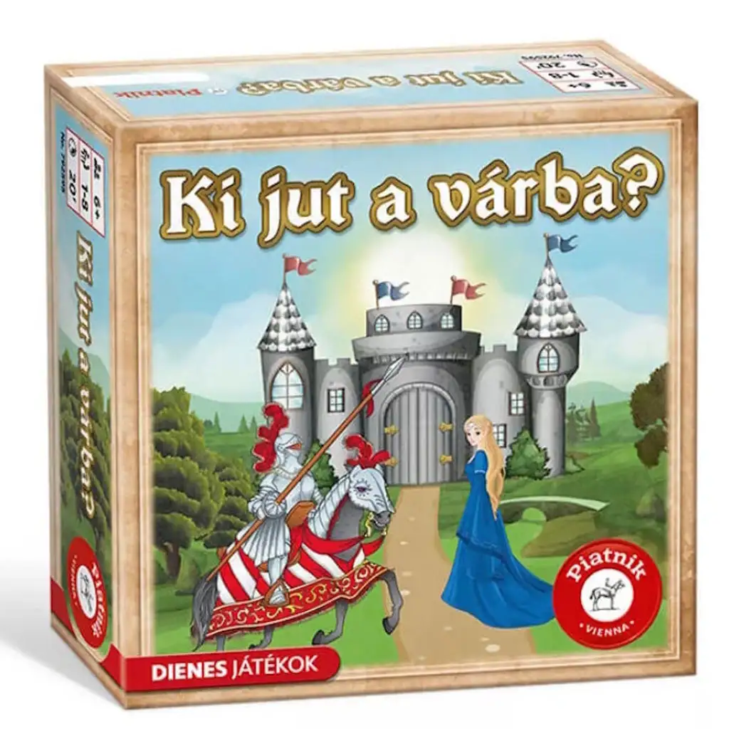 Кой ще стигне до замъка? настолна игра - Piatnik изображение 1