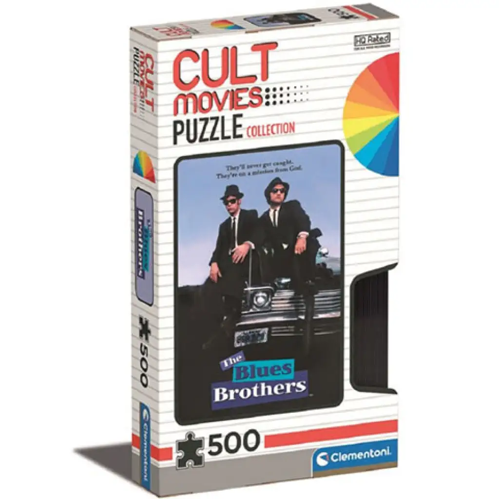 Култови филми: Пъзел Blues Brothers HQC 500 части - Clementoni изображение 1
