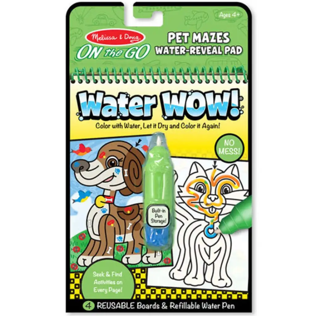 Лабиринтно рисуване с вода креативна игра - Melissa & Doug изображение 1