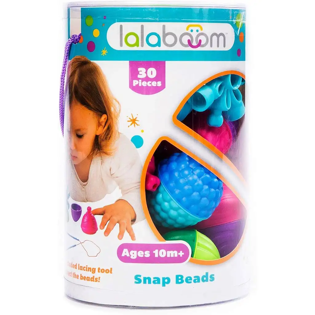 LALABOOM: 30бр. бебешка Montessori развиваща играчка - Trefl изображение 2
