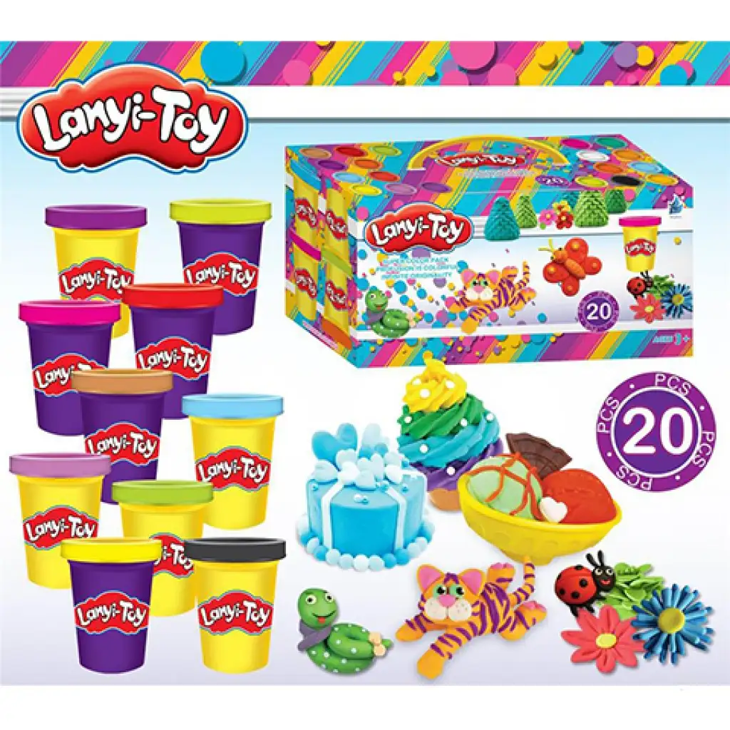 Lanyi-Toy весел комплект за моделиране с инструменти изображение 2