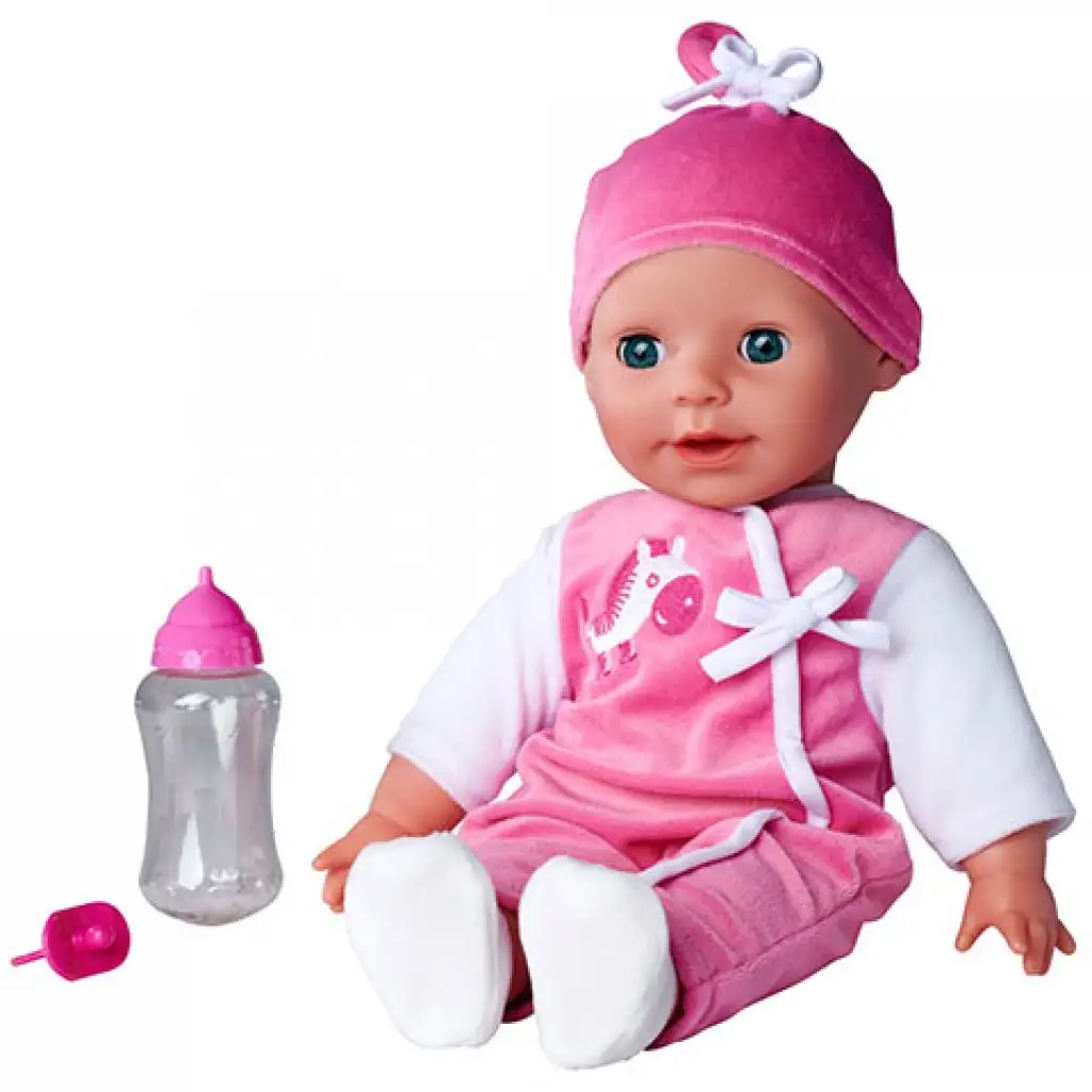 Лаура кукла с звук и биберон 38см - Simba Toys изображение 2