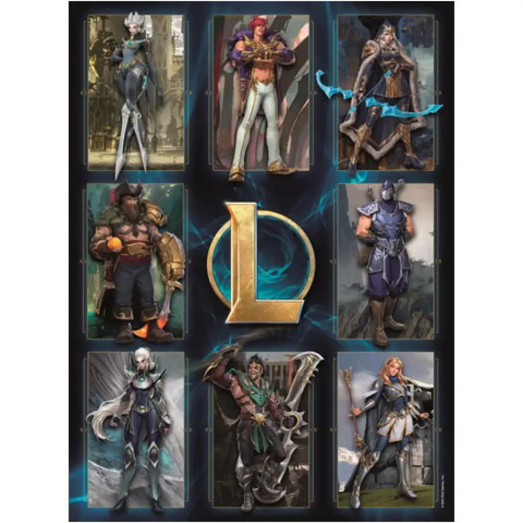 League of Legends: Герои HQC пъзел 500бр - Clementoni изображение 2