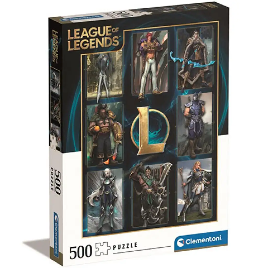 League of Legends: Герои HQC пъзел 500бр - Clementoni изображение 1