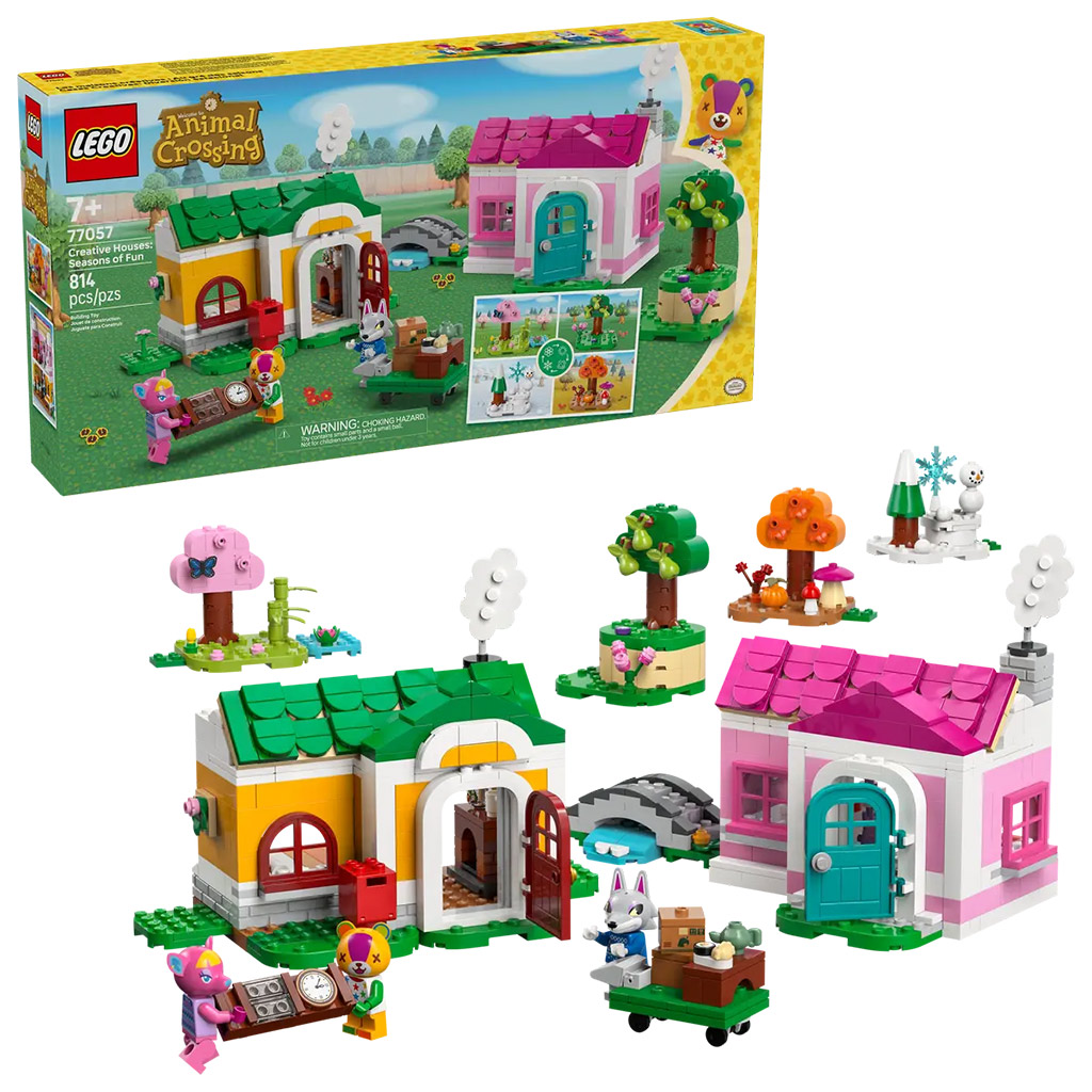 LEGO® Animal Crossing™: Креативни къщи: весели сезони (77057) изображение 1