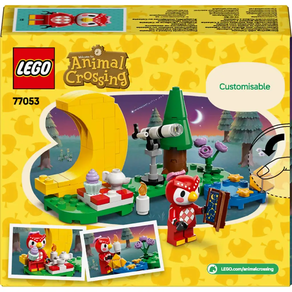 LEGO® Animal Crossing™: Наблюдение на звезди с Келесте (77053) изображение 5