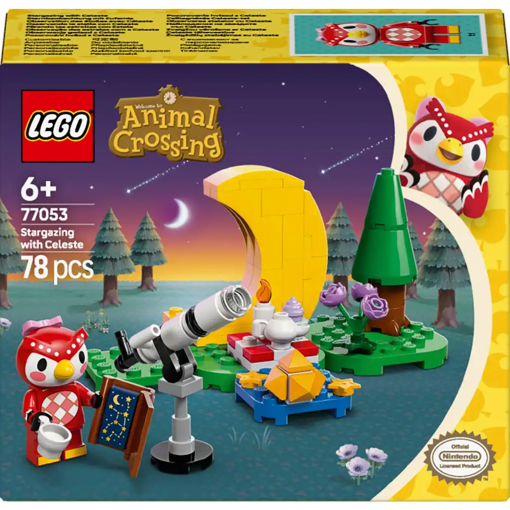 LEGO® Animal Crossing™: Наблюдение на звезди с Келесте (77053) изображение 1