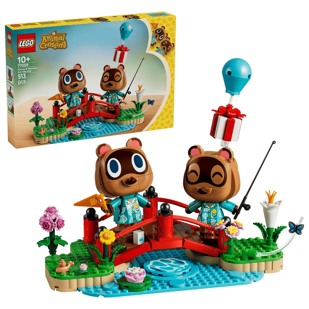 LEGO® Animal Crossing™: Веселото пътуване на Тими и Томми (77059) изображение 1