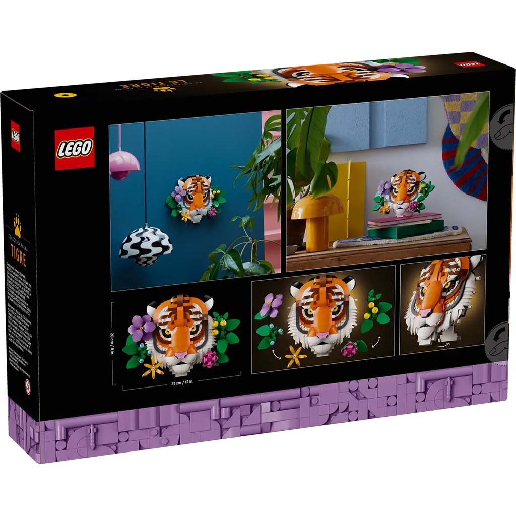 LEGO® Art: Колекция от фауна - Тигър (31217) изображение 2