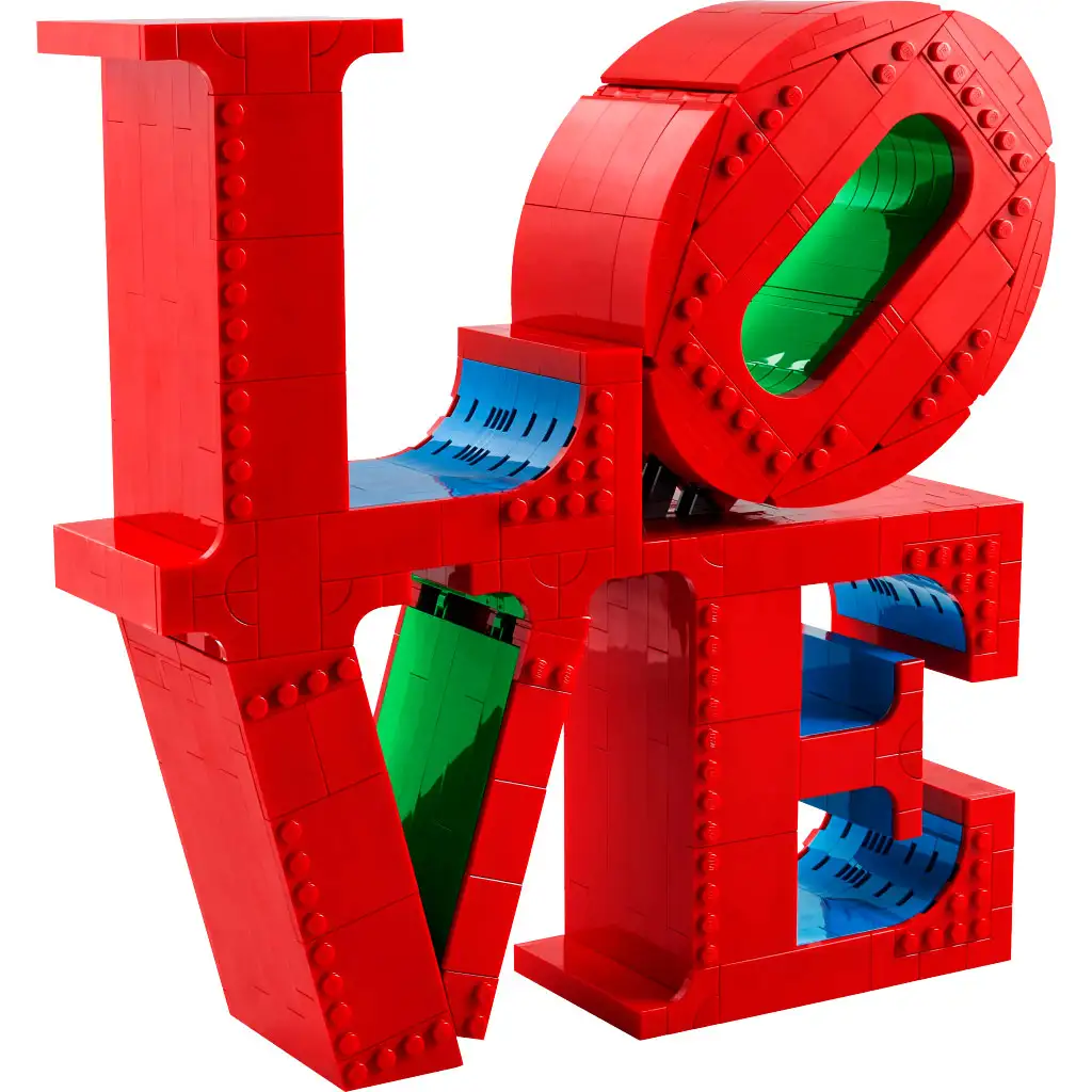 LEGO® ART: LOVE декоративен надпис (31214) изображение 2