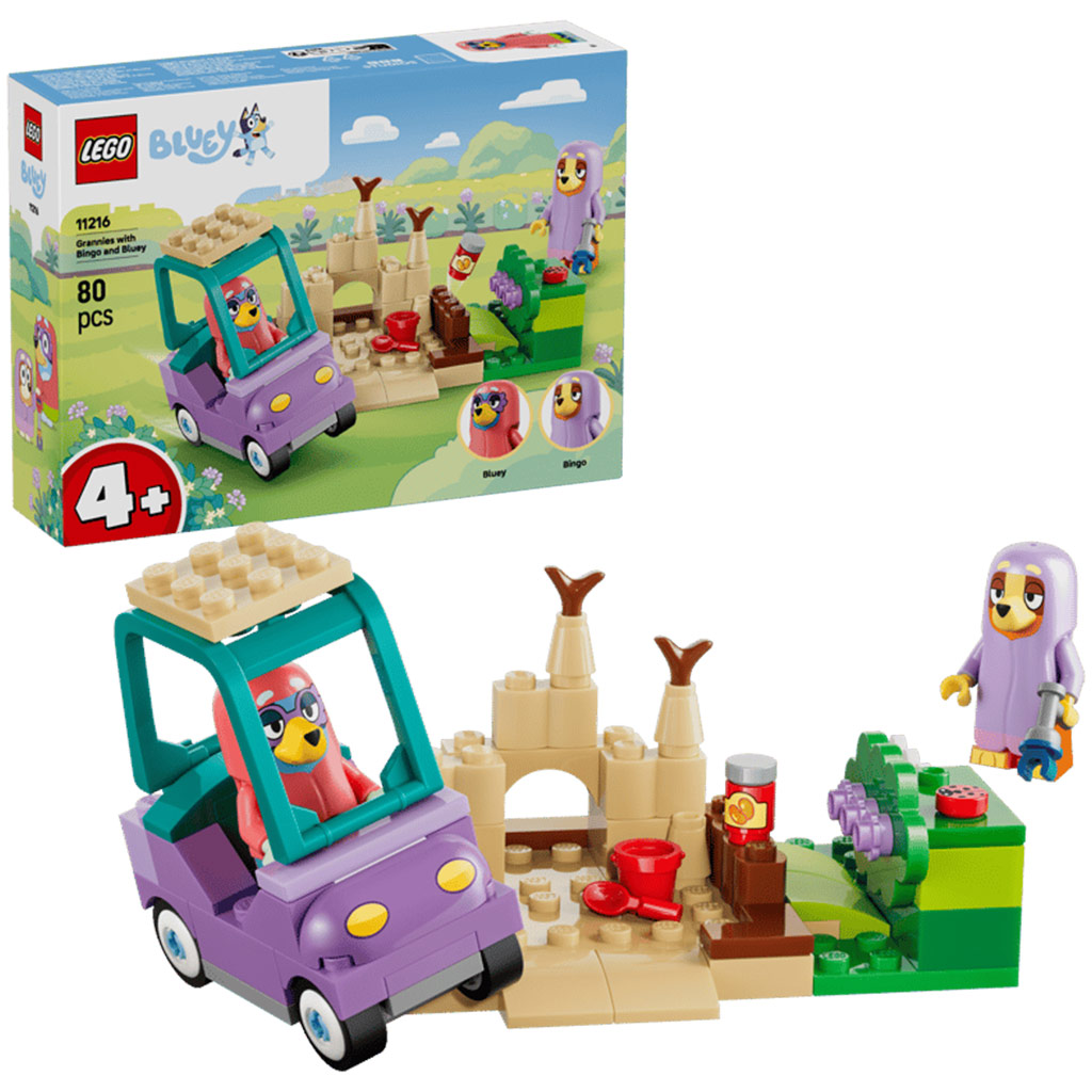 LEGO® Bluey™: Баба с Бинго и Блуи (11216) изображение 1