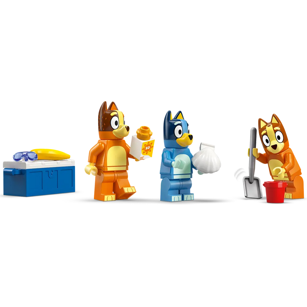 LEGO® Bluey™: Bluey и семейството му пътува до плажа (11202L) изображение 3