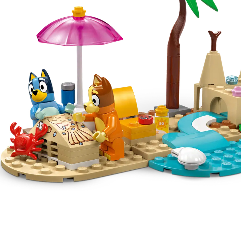 LEGO® Bluey™: Bluey и семейството му пътува до плажа (11202L) изображение 5