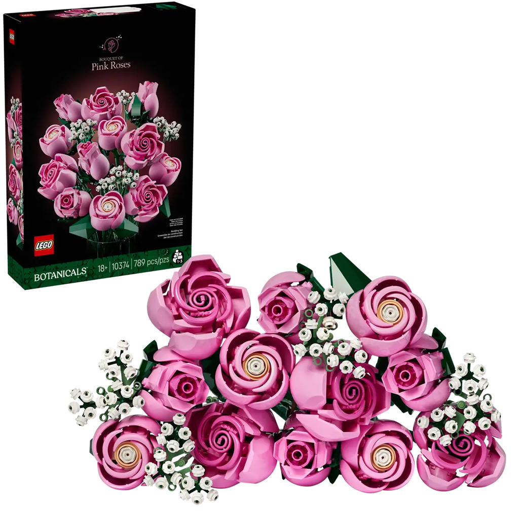 LEGO® Botanicals: Розов букет от рози (10374) изображение 1