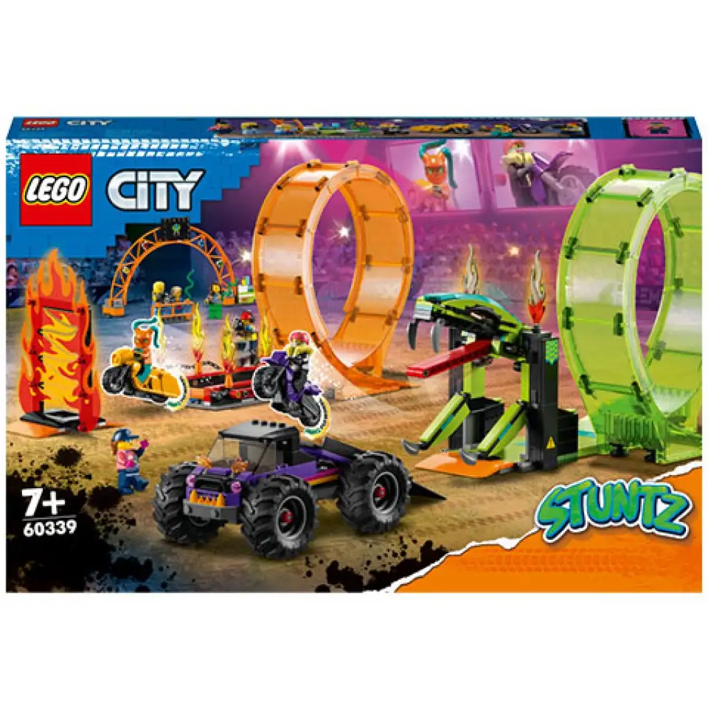 LEGO® City: Арена за каскадьори с двойна примка (60339) изображение 1