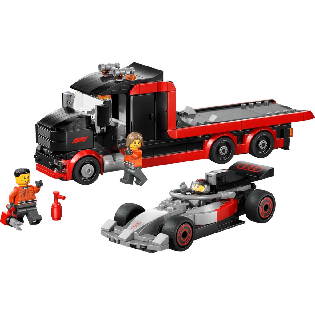 LEGO® City: F1® камион с F1® Audi състезателен автомобил (60493) изображение 2