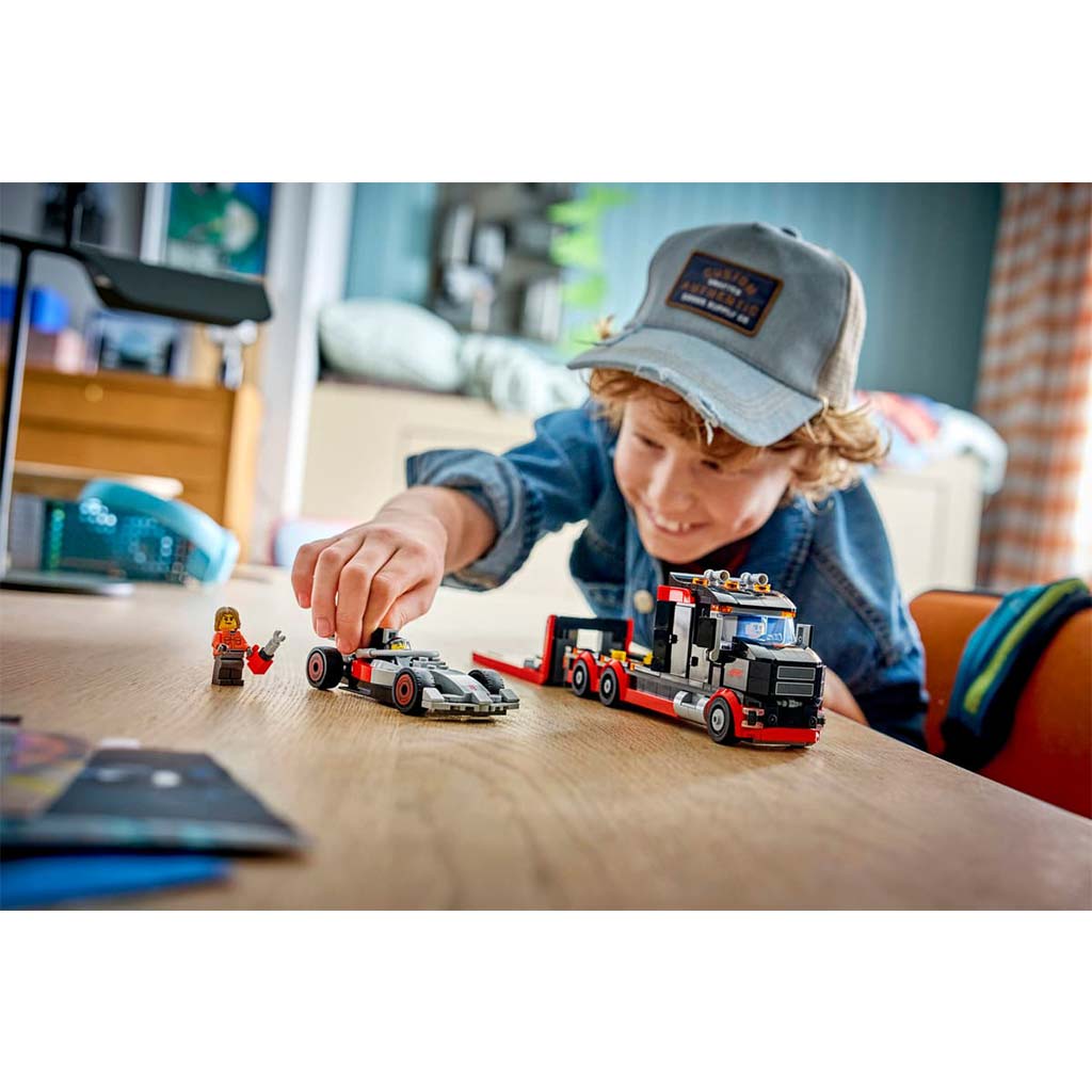 LEGO® City: F1® камион с F1® Audi състезателен автомобил (60493) изображение 5